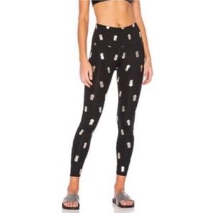 Beyond Yoga Revolve Pineapple High Waisted Midi Legging Pants Tights